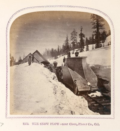 De sneeuwploeg door Thomas Houseworth
