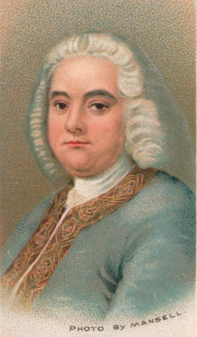 George Frideric Handel door Thomas Hudson
