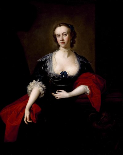 Miss Alicia Macartney door Thomas Hudson