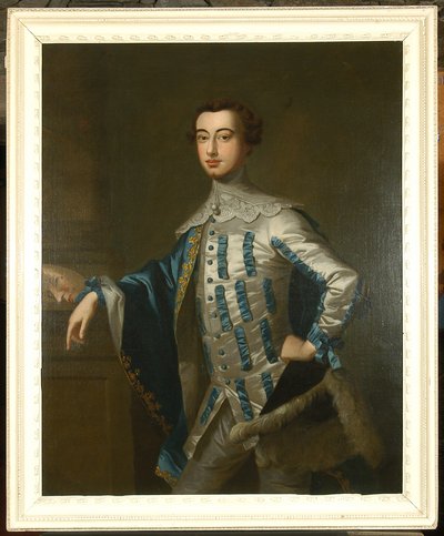 Portret van Sir James Lowther, Eerste Graaf Lonsdale, ca. 1755 door Thomas Hudson