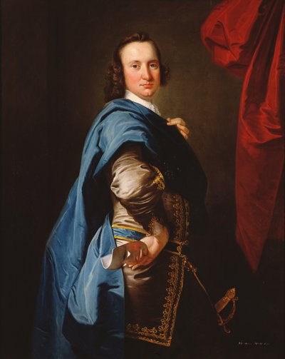 Sir John Abdy, Bt. door Thomas Hudson