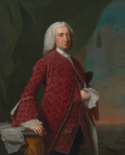 William Shirley, 1750 door Thomas Hudson