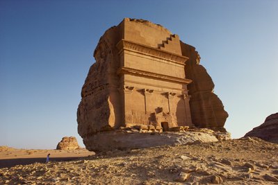 Nabatees ruïnefragment bij Mada