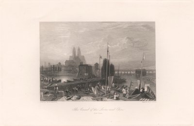Kanaal van de Loire en Cher, nabij Tours door Thomas Jeavons