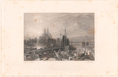 Kanaal van de Loire en Cher, nabij Tours door Thomas Jeavons