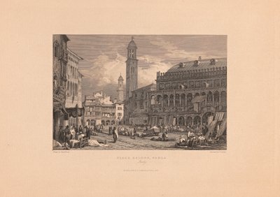 Place Salone, Padua Italië door Thomas Jeavons