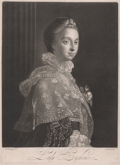 Lady Erskine door Thomas Johnson