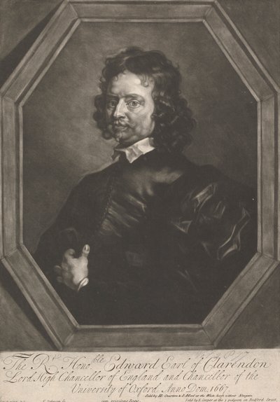 De Zeer Eerwaarde Edward, Graaf van Clarendon door Thomas Johnson