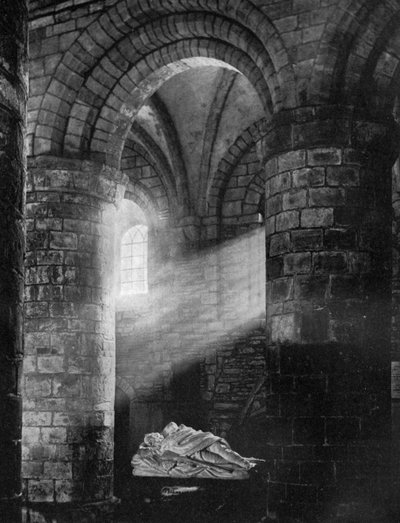 Interieur van de St. Magnus kathedraal, Kirkwall, Orkney, Schotland door Thomas Kent