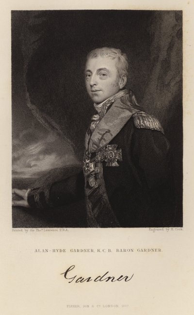 Baron Gardner door Thomas Lawrence