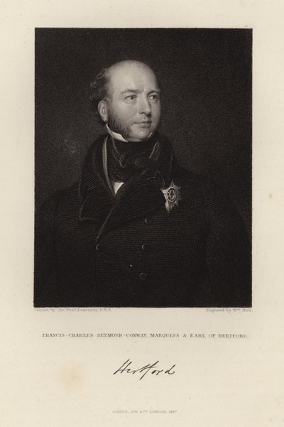 Graaf van Hertford door Thomas Lawrence