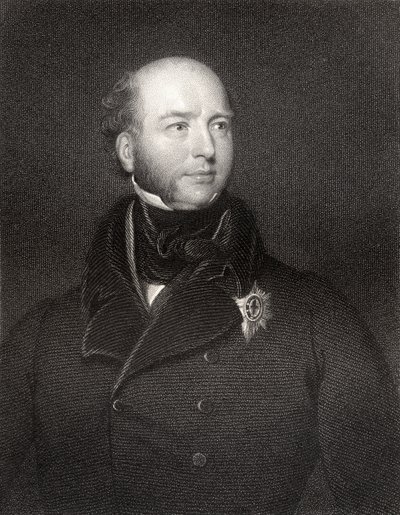 Francis Charles Seymour Conway, 3e Markies van Hertford en Yarmouth, gegraveerd door William Holl, uit 