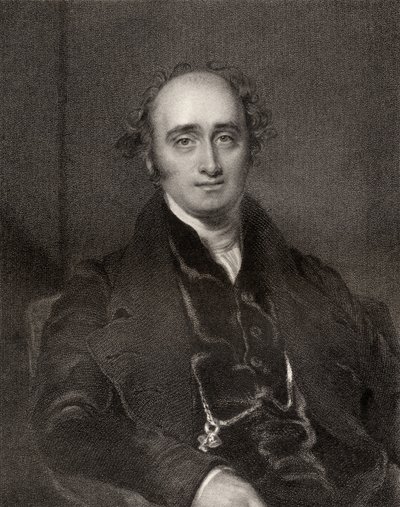 John Wilson Croker, gegraveerd door T.H. Parry, uit 