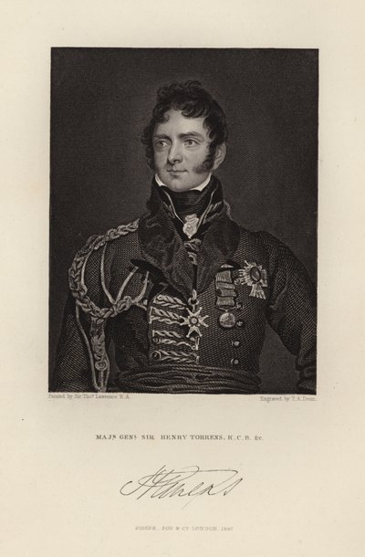 Generaal-majoor Sir Henry Torrens door Thomas Lawrence