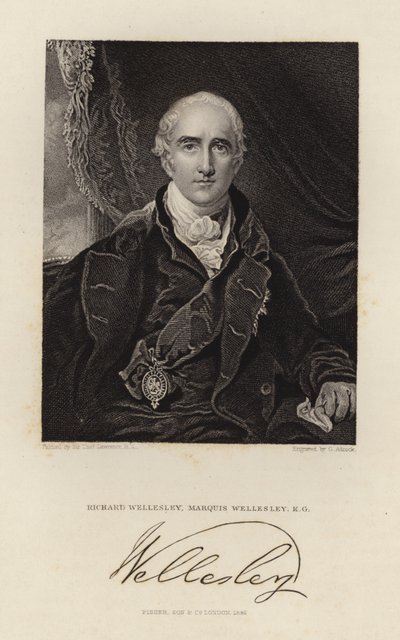 Markies Wellesley door Thomas Lawrence
