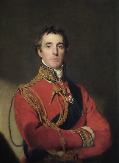 Portret van Arthur Wellesley 1769-1852, 1e Hertog van Wellington, 1815-1816 door Thomas Lawrence
