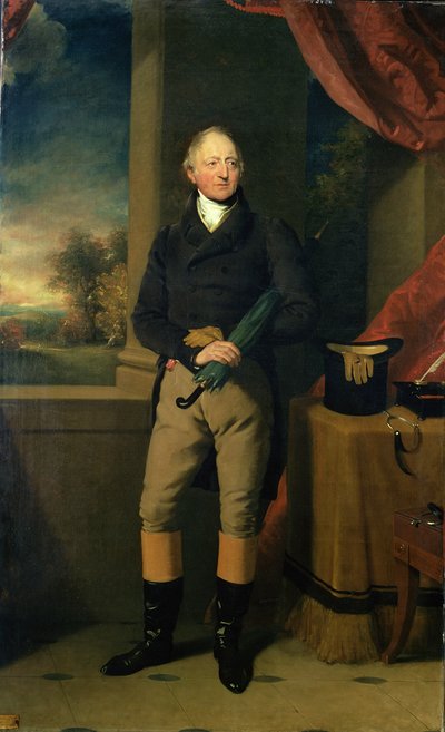 Portret van dokter John Willis door Thomas Lawrence