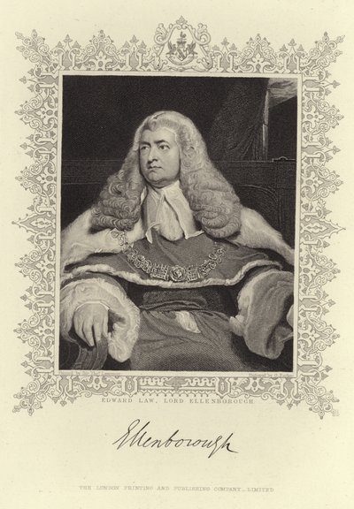 Portret van Edward Law door Thomas Lawrence