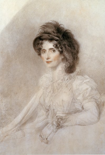 Portret van Elizabeth, hertogin van Devonshire, 1816 door Thomas Lawrence