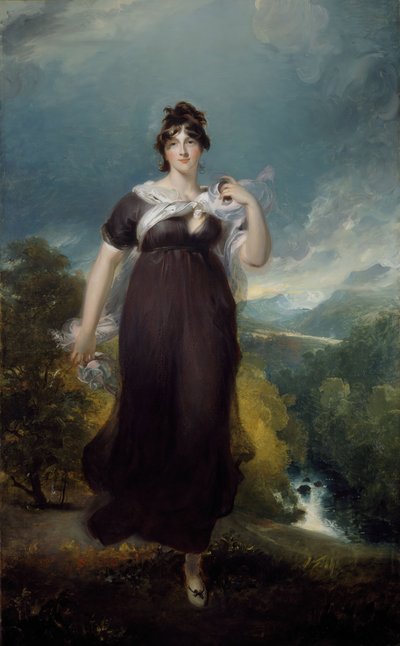 Portret van Elizabeth, Markiezin Conyngham, 1801-02 door Thomas Lawrence
