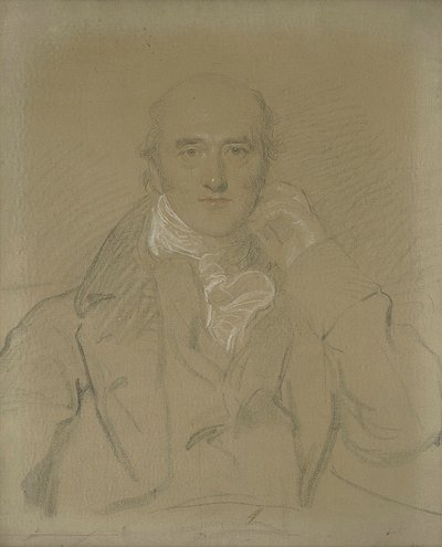 Portret van George Canning, M.P. (1770-1827), halve lengte, zittend door Thomas Lawrence
