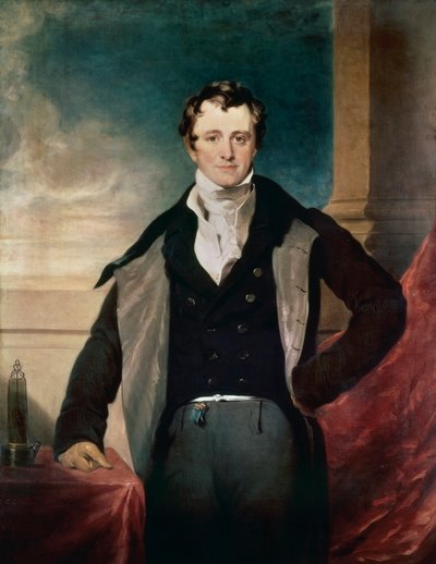 Portret van Humphry Davy door Thomas Lawrence