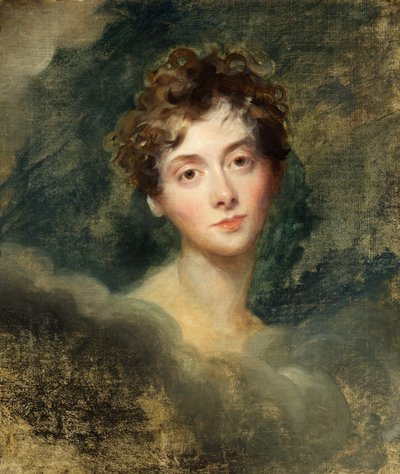 Portret van Lady Caroline Lamb (1785-1828) c.1827 door Thomas Lawrence