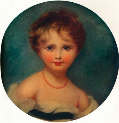 Portret van Lady Emily Cowper, ca. 1815, 1913 door Thomas Lawrence