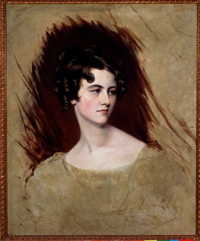 Portret van prinses Clementine van Metternich Schilderij door Sir Thomas Lawrence (1769-1830) door Thomas Lawrence