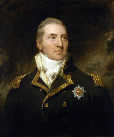 Portret van Sir Edward Pellew, Lord van Exmouth door Thomas Lawrence
