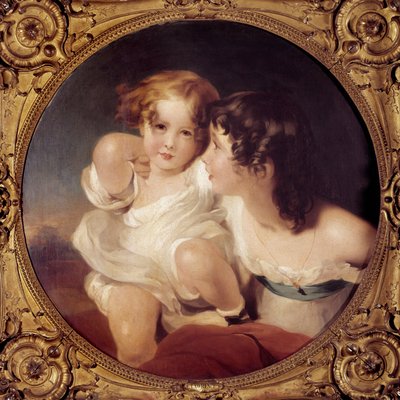 Portret van kinderen Calmady door Thomas Lawrence