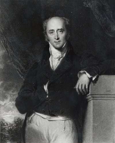 Portret van de zeer eerbiedwaardige Charles Grey, graaf Grey, gegraveerd door J. Cochran door Thomas Lawrence