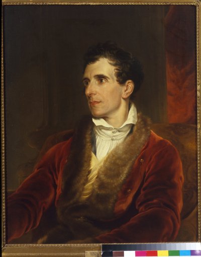 Portret van de beeldhouwer Antonio Canova door Thomas Lawrence
