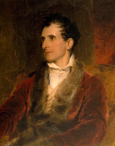 Portret van de beeldhouwer, Antonio Canova door Thomas Lawrence