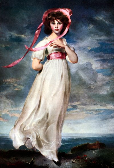 Sarah Barrett Moulin Pinkie, 1794 door Thomas Lawrence