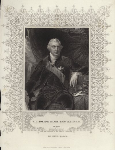 Sir Joseph Banks door Thomas Lawrence