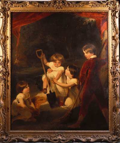 De kinderen van John Angerstein, M.P. door Thomas Lawrence
