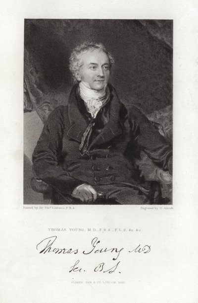 Thomas Young door Thomas Lawrence