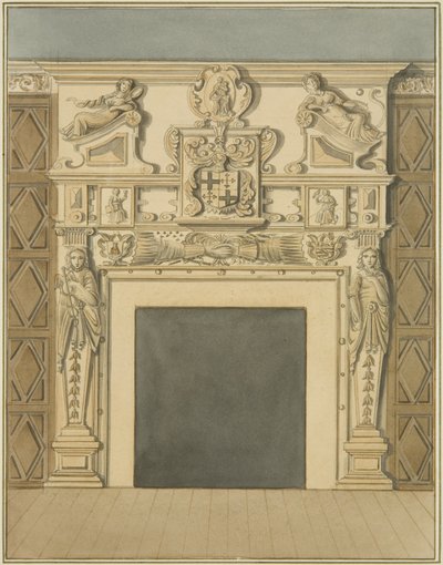 Schouw in Redcliffe Street 28 door Thomas Leeson the Elder Rowbotham