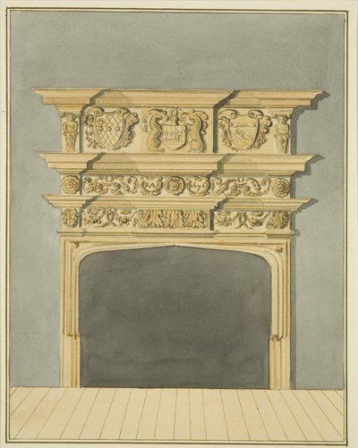 Schouw bij 49 Broad Quay door Thomas Leeson the Elder Rowbotham
