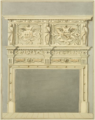 Schouw bij Mr Charles Thomas door Thomas Leeson the Elder Rowbotham