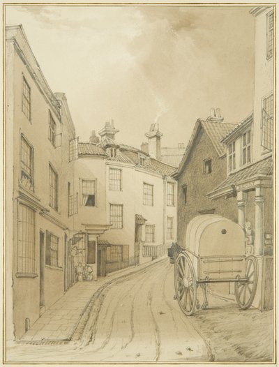 Onderkant van Griffin Lane door Thomas Leeson the Elder Rowbotham