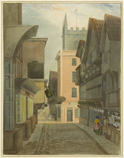 Mary-le-Port Street door Thomas Leeson the Elder Rowbotham