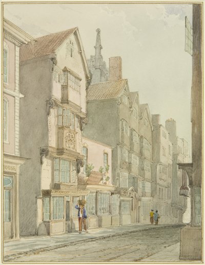 Mary-le-Port Straat door Thomas Leeson the Elder Rowbotham