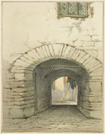 Doorgangsboog bij Marsh Street door Thomas Leeson the Elder Rowbotham