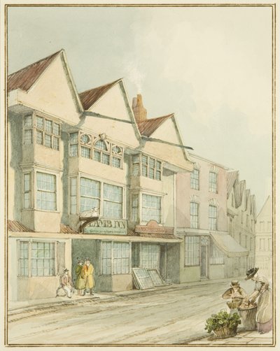 The Lamb Inn, West Street door Thomas Leeson the Elder Rowbotham