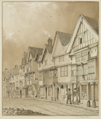 Westzijde, Tempelstraat, vanaf White