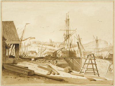 Western Wapping Dock door Thomas Leeson the Elder Rowbotham