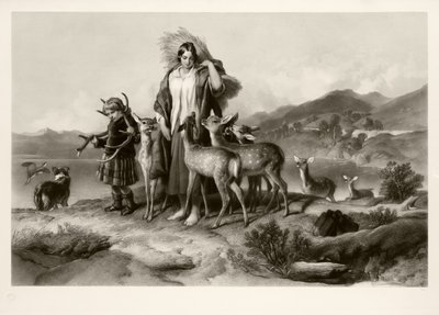 De familie van de boswachter door Thomas Lewis Atkinson
