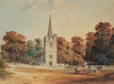 Barming Kerk door Thomas Light Merritt